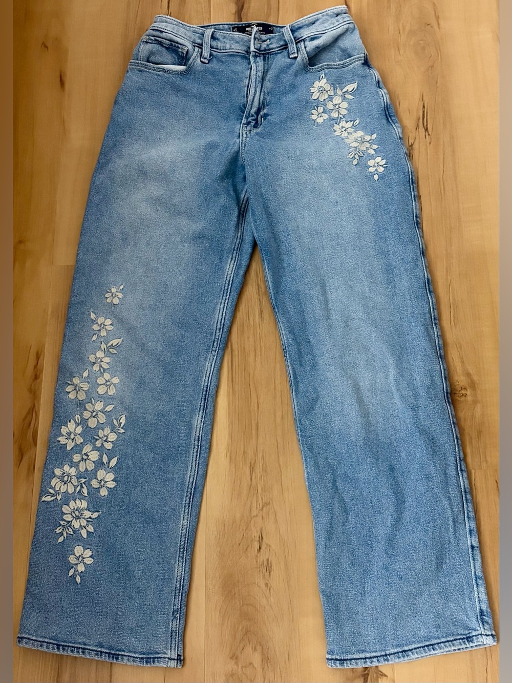 Hollister ultra high-rise dad jean vintage stretch